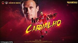 Trung vệ kỳ cựu Carvalho gia nhập Thượng Hải SIPG