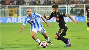 Nhận định Napoli vs Pescara 21h00 ngày 15/1 (Serie A 2016/17)