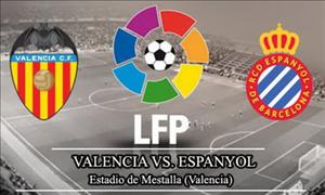 Nhận định Valencia vs Espanyol 18h00 ngày 15/1 (La Liga 2016/17)