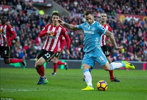Tổng hợp: Sunderland 1-3 Stoke (Vòng 21 NHA 2016/17)