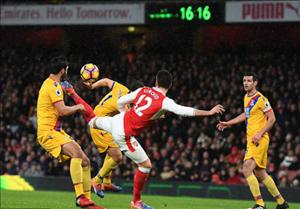 Sốc: “Bọ cạp” của Giroud trượt giải bàn thắng đẹp nhất tháng