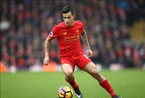 Tiền vệ Coutinho thất bại trong thử thách bắt chước huyền thoại Gerrard