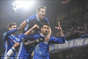 Tổng hợp: Chelsea 2-0 Hull (Vòng 22 NHA 2016/17)