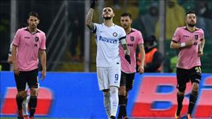 Tổng hợp: Palermo 0-1 Inter Milan (Vòng 21 Serie A 2016/17)