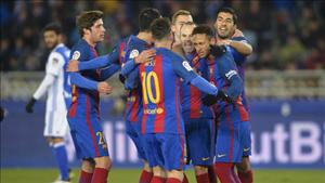 Barca vs Sociedad (03h15 ngày 27/1): Tiễn khách ra về
