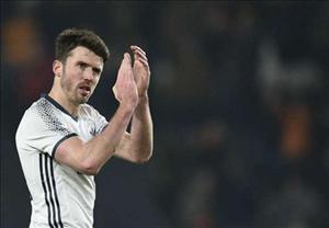 Carrick thất vọng dù M.U vào CK League Cup