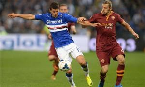 Nhận định Sampdoria vs AS Roma 21h00 ngày 29/1 (Serie A 2016/17)