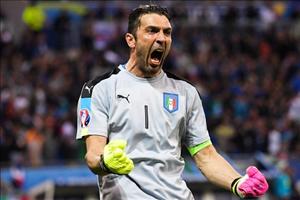 Buffon giành giải cầu thủ xuất sắc nhất ĐT Italia năm 2016