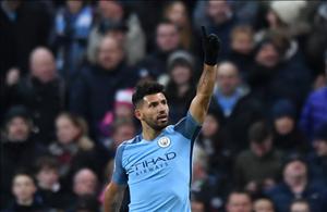 Tổng hợp: Man City 2-1 Burnley (Vòng 20 NHA 2016/17)