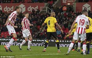 Tổng hợp: Stoke 2-0 Watford (Vòng 20 NHA 2016/17)