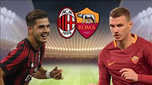 Nhận định AC Milan vs Roma 23h00 ngày 1/10 (Serie A 2017/18)