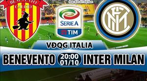 Nhận định Benevento vs Inter Milan 20h00 ngày 1/10 (Serie A 2017/18)