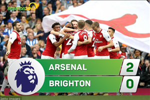 Tổng hợp: Arsenal 2-0 Brighton (Vòng 7 NHA 2017/18)