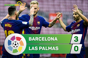 Tổng hợp: Barca 3-0 Las Palmas (Vòng 7 La Liga 2017/18)