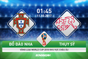 Bồ Đào Nha 2-0 Thụy Sỹ: Seleccao đến Nga trong ngày Ronaldo gây thất vọng