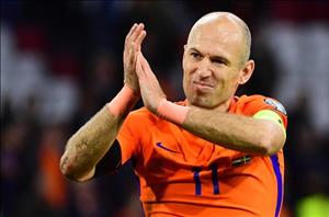 Arjen Robben tuyên bố giã từ sự nghiệp quốc tế
