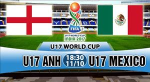 Nhận định U17 Anh vs U17 Mexico 18h30 ngày 11/10 (U17 World Cup 2017)