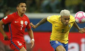 Tổng hợp: Brazil 3-0 Chile (Vòng loại World Cup 2018)