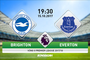 Brighton 1-1 Everton (KT): Những phút cuối sôi nổi