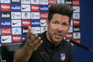 Diego Simeone là bất khả xâm phạm ở Atletico
