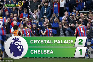 Tổng hợp: Crystal Palace 2-1 Chelsea (Vòng 8 NHA 2017/18)