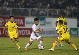 Tổng hợp: HAGL 0-2 SLNA (Vòng 21 V-League 2017)