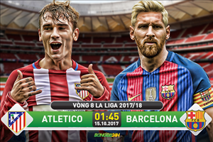 Atletico Madrid 1-1 Barca (KT): Messi mất duyên, Blaugrana đứt mạch toàn thắng