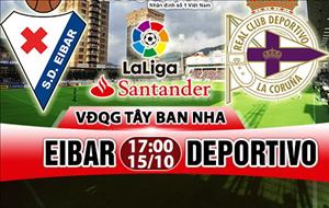 Nhận định Eibar vs Deportivo 17h00 ngày 15/10 (La Liga 2017/18)
