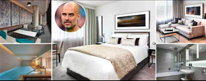 Đột nhập căn hộ siêu sang của HLV Pep Guardiola