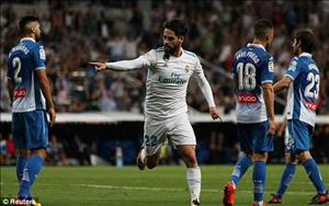 Tỏa sáng rực rỡ Isco được Zidane hết lời khen ngợi