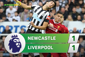 Tổng hợp: Newcastle 1-1 Liverpool (Vòng 7 NHA 2017/18)