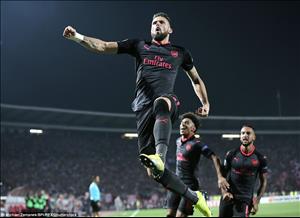 HLV Wenger khen ngợi 5 cầu thủ sau trận thắng nhọc Belgrade