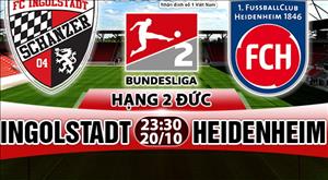 Nhận định Ingolstadt vs Heidenheim 23h30 ngày 20/10 (Hạng 2 Đức 2017/18)