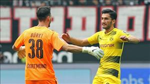 Frankfurt 2-2 Dortmund: Trận hòa thất vọng