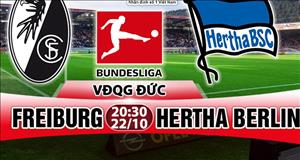 Nhận định Freiburg vs Hertha Berlin 20h30 ngày 22/10 (Bundesliga 2017/18)