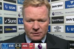 Thua tan nát, HLV Everton thừa nhận nguy cơ bị đuổi việc