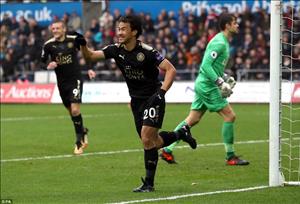 Tổng hợp: Swansea 1-2 Leicester (Vòng 9 NHA 2017/18)