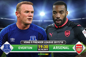 Everton 2-5 Arsenal (KT): Ozil thăng hoa, Pháo thủ rền vang mừng sinh nhật Wenger