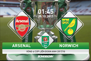 Arsenal vs Norwich (01h45 ngày 25/10): Đừng đùa với Chim hoàng yến