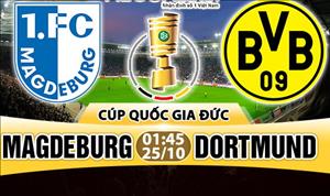 Nhận định Magdeburg vs Dortmund 01h45 ngày 25/10 (Cúp quốc gia Đức 2017/18)