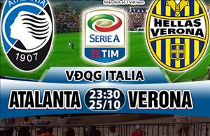 Nhận định Atalanta vs Verona 23h30 ngày 25/10 (Serie A 2017/18)