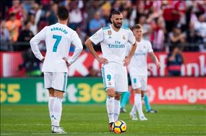 Real thua sốc Girona: Kiệt quệ trong ngày giao mùa
