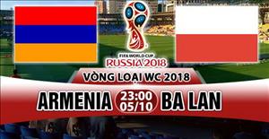 Nhận định Armenia vs Ba Lan 23h00 ngày 5/10 (VL World Cup 2018)