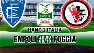 Nhận định Empoli vs Foggia 20h00 ngày 8/10 (Hạng 2 Italia 2017/18)