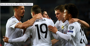 Đức lập kỷ lục siêu khủng ở vòng loại World Cup