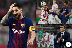 Olympiacos 0-0 Barcelona: Người Hy Lạp viết tiếp chuyện thần thoại