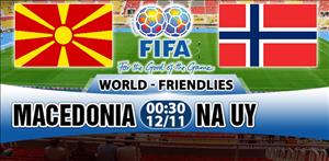 Nhận định Macedonia vs Na Uy 0h30 ngày 12/11 (Giao hữu quốc tế)