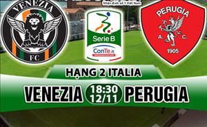 Nhận định Venezia vs Perugia 18h30 ngày 12/11 (Hạng 2 Italia 2017/18)
