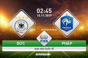 Đức vs Pháp (2h45 ngày 15/11): Khác biệt ở chiều sâu