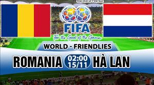 Nhận định Romania vs Hà Lan 02h00 ngày 15/11 (Giao hữu quốc tế)